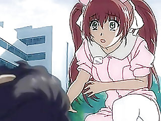 Hot Brunette In Pigtails Goes Hardcore Outdoors In An Anime Video